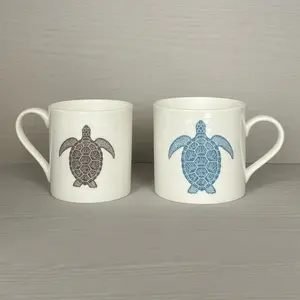 Taza de Cerámica Clásica para Desayuno, Taza Creativa y Sencilla para Té de la Tarde, Estilo Indio, Elegante y de Lujo, para Servir Café Caliente, Calidad Premium - Product Image 6