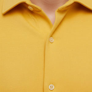 Camisa de vestir para hombre hecha a medida, cosida, personalizada, informal, antiarrugas, transpirable y cómoda. - Product Image 5