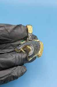 Colgante Cabeza de León de Plata 925, Colgante Hip Hop Iced Out con Moissanita VVS, Colgante Bling para Raperos, Colgante para Amantes de Animales para Hombres - Product Image 6