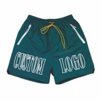 Créez votre propre maillot de bain personnalisé, short de bain pour homme, prix de gros, motif tendance, short en nylon pour homme.