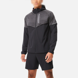 Chaquetas Cortavientos Personalizadas para Otoño, para Hombres, Deportes al Aire Libre, Escalada, con Capucha, Talla Grande, Lavado Ácido, Resistentes al Viento y Transpirables - Product Image 3