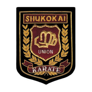Badge de blazer de club de karaté OEM brodé à la main personnalisé avec épingle de sûreté pour arbitre d'arts martiaux - Product Image 2