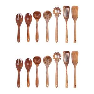Cuillère de cuisine décorative en bois, aspect naturel attrayant, combinée à une excellente fonctionnalité culinaire et un confort optimal - Product Image 1