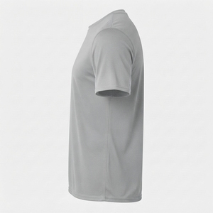 Camiseta de Cuello Redondo Lisa para Hombre al por Mayor, Camiseta Básica Premium de Algodón Suave y Transpirable para Hombre, Fabricante de Ropa - Product Image 3