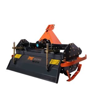 Fresa Rotante a 3 Punti da 55 Pollici per Trattori Compatti da 30-40 CV, Profondità di Lavorazione 6 Pollici, Albero PTO, Categoria 2, TMG RT135-OEM - Product Image 1