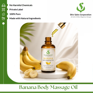 Aceite de Masaje Corporal de Plátano de Alta Pureza para Masajes Aromáticos Profesionales y Gama Premium de Cuidado Personal - Product Image 2