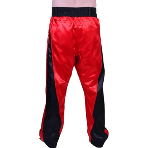 Custom Satin Kickboxing Pants Men Martial Arts Uniform Muay Thai Boxing <b>Trousers</b> OEM Customizable Kickboxing <b>Trouser</b> - Product Image 4