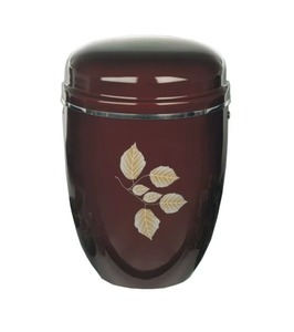 Designer Metal Cremation Urns Silver Finished for Human Ashes Funeral Supplies Adult Cremation Urns Handmade - Product Image 3