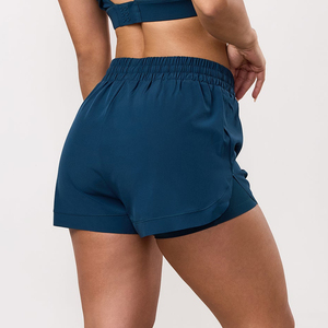Shorts Deportivos Casuales de Secado Rápido para Mujer, Personalizados al por Mayor, Elásticos, Transpirables, Holgados, para Correr, Ciclismo, Entrenamiento y Gimnasio - Product Image 2
