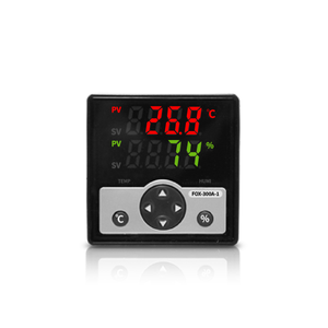 CONOTEC-controlador de temperatura y humedad de FOX-300A-1, función de corrección de temperatura y humedad, salida de relé de 2 - Product Image 1