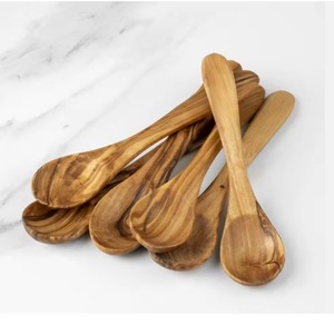 Cuchara de Madera Clásica para Cocinar y Hornear, Mango Suave, No Tóxica, Segura para Uso Diario en la Cocina, Disponible a un Precio Competitivo - Product Image 3