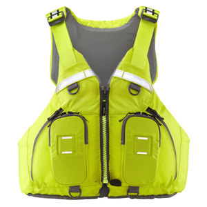 Gilet sportif vert lime pour homme avec bandes réfléchissantes, séchage rapide, style estival - Product Image 2