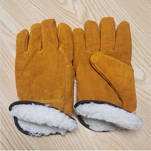 Wholesale Reusable Comfortable Handmade <b>Touch</b> Screen Outdoor Leather Safety <b>Gloves</b> with Low Price-Best Supplier - Product Image 6