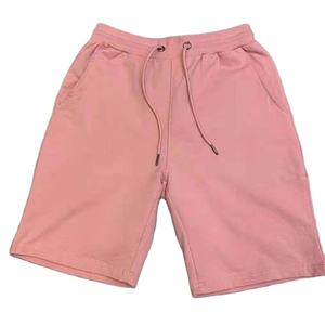 2026ขาสั้นผ้าไนลอนแห้งเร็วสำหรับผู้ชายเอวยางยืดสีดำสีขาวสีเหลืองสีชมพูกางเกงลำลองกางเกงวิ่งกีฬาใหม่สำหรับฤดูร้อน100% - Product Image 1