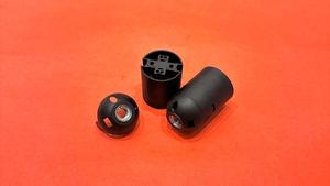Portalámparas ALC Autolock Simple de 2 Núcleos, Negro, Fabricante en India - Product Image 2