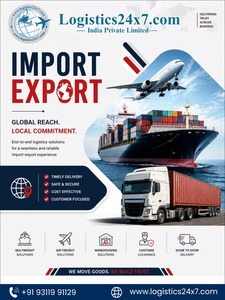 LOGISTICS24X7.COM บริษัทขนส่งสินค้าระหว่างประเทศแบบ Door to Door DDP ทางอากาศและทางทะเลจากเดลี - Product Image 1