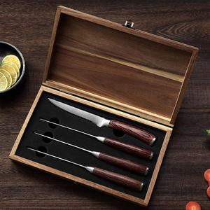 ชุดมีดทำครัวเหล็กดามัสกัส คุณภาพพรีเมียม สำหรับเชฟและผู้เชี่ยวชาญด้านการทำอาหาร - Product Image 5