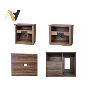 Juego de Muebles para Dormitorio de Hotel al Mejor Precio, Muebles de Laminado de Grado Comercial para Proyectos de Hoteles Quality Inn, Fabricante - Product Image 2