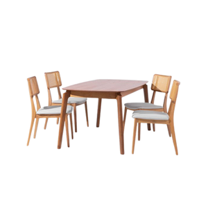 Ensemble de salle à manger de haute qualité, au design simple et moderne, ensemble de table à manger avec de nombreuses chaises pour le mobilier de salle à manger, prix de gros - Product Image 1