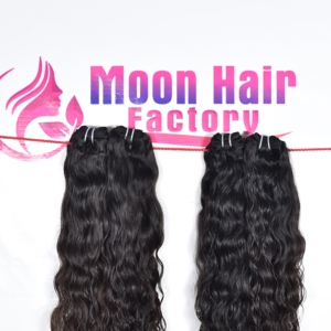 Extensiones de Cabello Humano 100% Puro, Ondulado, Estilo Brasileño, Cabello Virgen, Color Natural Negro, Sedoso, Suave y Resistente - Product Image 6