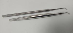 Outil ergonomique en acier inoxydable pour rehaussement de cils, végétalien et durable, bâtonnet double-embout parfait pour le modelage et le recourbement des cils, traitement rapide pour rehaussement de cils - Product Image 2