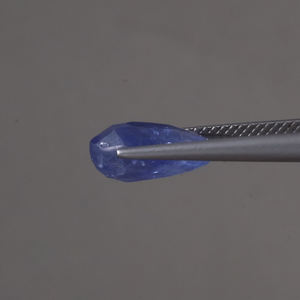 Saphir bleu naturel de qualité supérieure en vrac, 5,27 carats, taille ovale 12x8MM, poli à la main, certifié IGI - Product Image 2