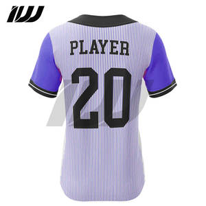 ชุดเบสบอลซอฟต์บอลสั่งทำคุณภาพสูง ระบายอากาศได้ดี ผ้าเนื้อแน่น ต้านเชื้อแบคทีเรีย แบบซับลิเมชั่น สำหรับผู้ใหญ่ทุกเพศ รุ่นใหม่ล่าสุด - Product Image 4