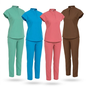 Custom Nurse Uniform <b>Scrub</b> <b>Set</b> for Women Medical Staff Hospital Workwear Breathable Comfortable Durable OEM ODM Manufacturer - Product Image 2