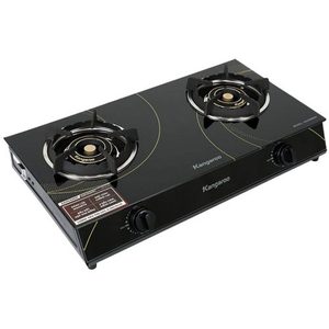 Electronic Ignition Natural Gas Glass Surface Cooktop double burner made in viet nam - Product Image 3