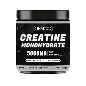 Creatina OEM /ODM di vendita calda 300 grammi polvere di creatina monoidrato grezza pura al 100% sfusa - Product Image 1