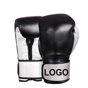 Gants de boxe antidérapants en soie rouge et argentée, à doigts entiers, avec fermeture personnalisable, équipement d'arts martiaux pour adultes - Product Image 3