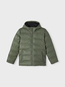 Chaqueta Acolchada Impermeable para Niños, con Capucha y Cuello Alto, 100% Poliéster, Diseño Personalizado para Invierno - Product Image 6