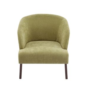 Sillón Moderno de Estilo Mid-Century para Sala de Estar, Dormitorio y Oficina, Respaldo Redondo, Patas de Madera, Sillón Suave - Product Image 6