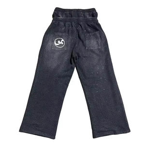 Pantalones Deportivos de Algodón Extra Grandes de Alta Calidad y Peso Pesado, Pantalones Deportivos Anchos con Cintura Doble de 400 g/m² - Product Image 4