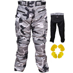 Textile de course personnalisé armure de moto niveau 2 coupe-vent et extensible pantalon Cordura pour homme Boomletcorp Sportswear - Product Image 1