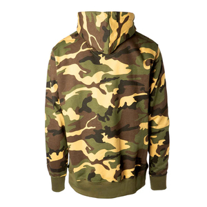 Men's Camouflage Hooded <b>Zipper</b> <b>Sweatshirt</b> Regular Fit Breathable Knitted Polyester Hoodies Stylish Digital Graphic Pullover Hood - Product Image 3