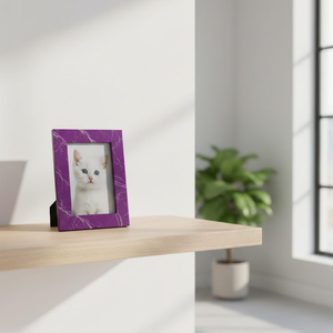 Cadre photo en résine artisanale FAIZA CRAFT FC-7600 avec impression UV, finition brillante, à suspendre au mur ou à poser sur table, décoration intérieure - Vente flash, bon prix - Product Image 3