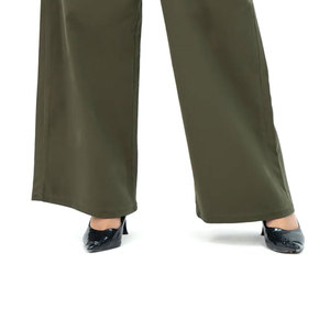 Pantalon Femme Grande Taille Nouvelle Collection Été Taille Mi-Haute avec Coutures - Product Image 6