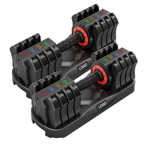 Mancuernas Ajustables de 11.3 kg (25 LB) para Entrenamiento de Fuerza y <span class=keywords><strong>Fitness</strong></span> en Casa, Gran Oferta - Product Image 1