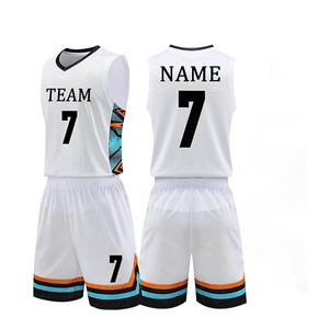 Basketball Uniform Two-Piece Breathable Quick Dry out door <b>shirt</b> & shorts Double Pockets with custom logo - Product Image 4