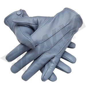 Gants en cuir véritable à doigts complets, tendance et confortables, design uni, pour l'hiver, décontractés, pour l'extérieur et les soirées – Vente chaude - Product Image 4