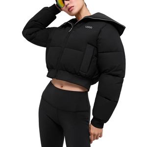 High demand Women's Puffer Jacket Water Resistant Quilted Puffer Jacket Sculpted Fit Winter Jacket custom Private <b>Label</b> OEM - Product Image 1