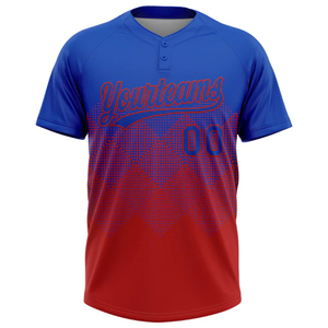 เสื้อเบสบอลซอฟต์บอลแบบสองกระดุม สไตล์อเมริกัน กำลังเป็นที่นิยม สำหรับเด็ก วัยรุ่น ผู้ชาย ผู้หญิง ขายส่ง - Product Image 1