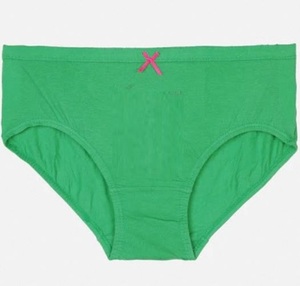 Ropa interior de algodón para niñas, bragas de algodón lisas para uso diario, bragas de algodón elásticas para niñas, ropa interior cómoda para uso diario. - Product Image 5