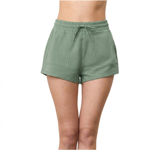 Shorts de sport d'été pour femmes, coupe ample, amincissants, séchage rapide, respirants, 100 % coton, anti-transparence, décontractés, pour yoga, très tendance - Product Image 1