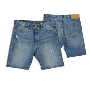 Shorts en jean pour hommes, nouvelle tendance, qualité supérieure, tissu en jean délavé, coupe ample, streetwear moderne, mode décontractée d'été - Product Image 1
