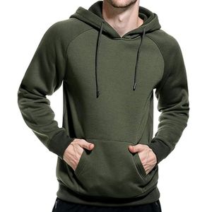 Sudadera con Capucha para Hombre, Corte Regular, Logotipo Frontal, Poliéster/Algodón, Felpa Gruesa, Venta al Por Mayor, Suministro OEM - Product Image 3