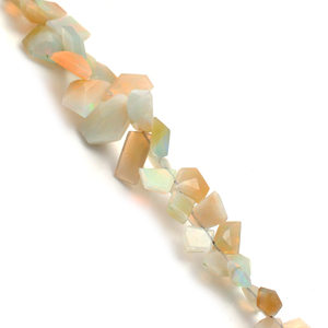 Premium Natural Ethiopian Opal Beaded Bracelet 925 Sterling Silver Faceted Gemstone Handmade Elegant Jewelry Design - Product Image 3