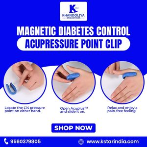Clip de Acupresión Magnético K-Star KMAC, Estimulador de Control de Azúcar y Circulación Sanguínea para Terapia Natural - Product Image 2