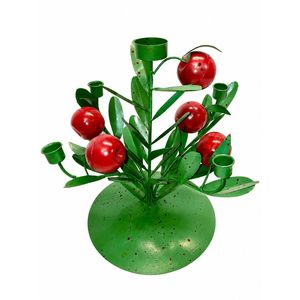 Handcrafted Metal Apple Shape <b>Candle</b> Holder Decorative Iron Candelabra Centerpiece for Wedding Table Decor Home Decoration - Product Image 1